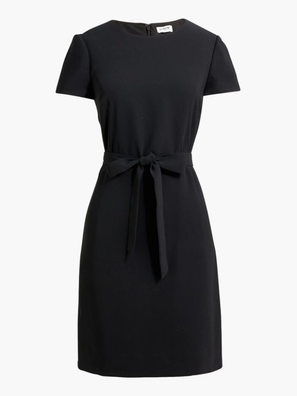J Crew black suiting belted dress size 20 BP924
